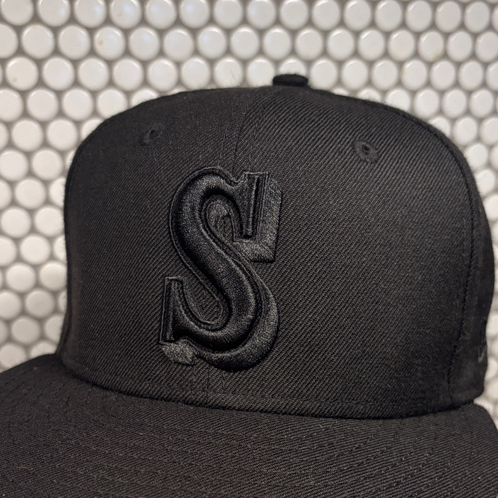 New Era Black 9FIFTY Cap Seattle Mariners